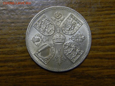 Крона Британия 1953г - DSCN8907.JPG