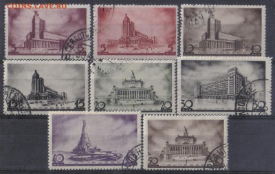 СССР 1937г Архитектура Москвы полн.серия до 10.08 22.00мск - СССР 1937г Архитектура Москвы полн.серия