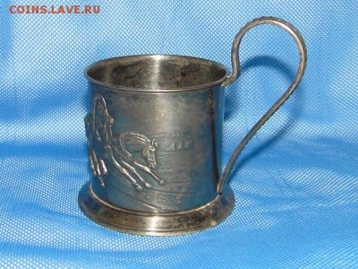 ПОДСТАКАННИК "ЗИМНЯЯ ТРОЙКА" 1940-е гг-ДО.12.8.16-21-00 МСК. - ЗИМНЯЯ ТРОЙКА-3 1930-40-е гг. (4).JPG