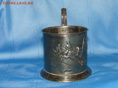 ПОДСТАКАННИК "ЗИМНЯЯ ТРОЙКА" 1940-е гг-ДО.12.8.16-21-00 МСК. - ЗИМНЯЯ ТРОЙКА-3 1930-40-е гг. (1).JPG