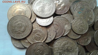 Лот с рубля 1,2,3,5 копеек 80 штук. До 12.08.2016г. в 22.00 - 20160809_082638