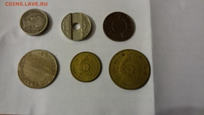 Жетоны автомойка, игровые и другие. - 20160809_192337