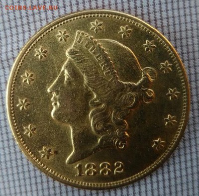 США 20 долларов 1882 - 20 д 1882 р