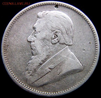 Бурская Республика_2 шиллинга 1896. Серебро; до 10.08_22.10м - 10961