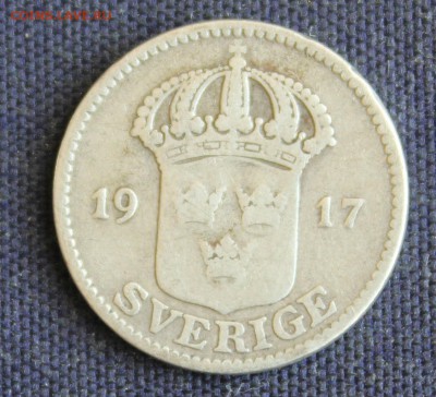С 1 руб. ШВЕЦИЯ 25 эре  1917г. до 16.08. в 22-00 - IMG_2661.JPG