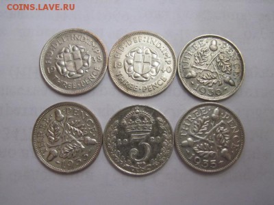 3 пенса Великобритания 1920-40 6 шт. до 13.08.16 - IMG_4041.JPG