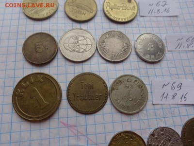 Жетоны разные  3 шт  № 69  до 16.8  в 21-30 мск - DSC03138.JPG