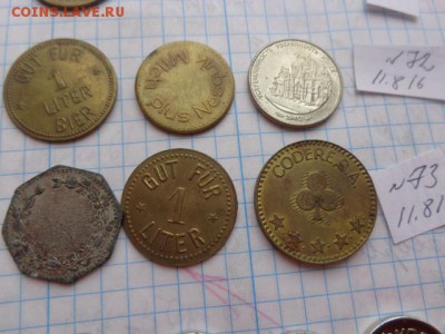 Жетоны разные  3 шт  №  72  до 16.8  в 21-30 мск - DSC03143.JPG