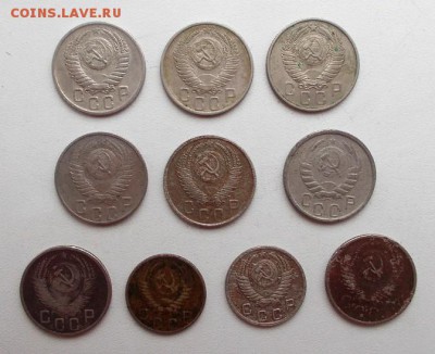15 копеек 1946-57, 8 шт. +10 коп. 1952, 53 до 15.08.2016 - DSCN0343.JPG
