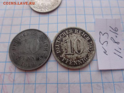 10 пф. 1907,1916 гг  2   шт  до  17.8  в 21-30 мск - DSC03053.JPG