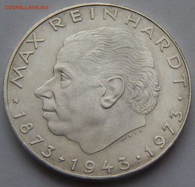 Австрия 25 шиллингов 1973 Рейнхардт, до 19.08.16 в 22:00 МСК - 4446