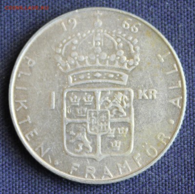 С 1 руб. ШВЕЦИЯ 1 крона 1966г. ГУСТАВ-VI АДОЛЬФ до 18.08. - IMG_2640.JPG