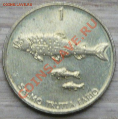 Словения 1 толлар.1997 г. До 3.11.10 г. 20-00 МСК. - Словения 1 толлар 97.1