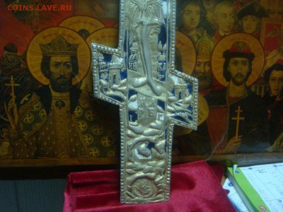 Крест киотный 35х17,5 см., эмали - DSC04791.JPG