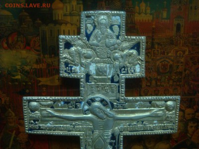 Крест киотный 35х17,5 см., эмали - DSC04790.JPG