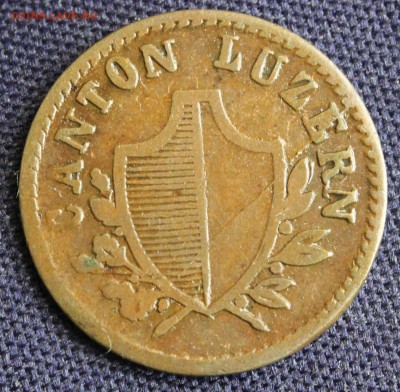 С 1 руб.ШВЕЙЦАРИЯ  ЛЮЦЕРН 1 раппен 1846г.до 19.08. - IMG_2874.JPG