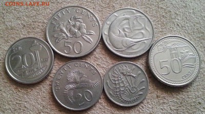 Подборка монет СИНГАПУРА до 17.08.16 - 20160813_190240-1