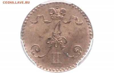 1 пенни 1864 MS64 - 143vs
