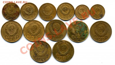 Много монет 1,2,3 копейки 1935-1941гг. Определение узлов - 37_2