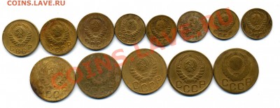 Много монет 1,2,3 копейки 1935-1941гг. Определение узлов - 39_2