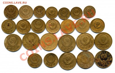 Много монет 1,2,3 копейки 1935-1941гг. Определение узлов - 38_2