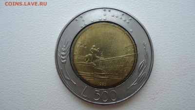 ИТАЛИЯ 500 ЛИР 1989 ДО 20.08.16 в 22.00 МСК. - DSC02417.JPG