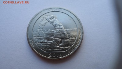 США 25 ЦЕНТОВ 2014 ARCHES ДО 20.08.16 в 22.00 МСК - DSC02750.JPG