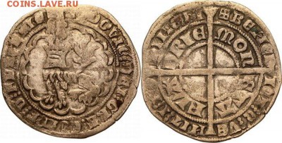 Фландрия. гроот "ботдрагер". чеканка 1369-1370 г.г. - Гросс бд