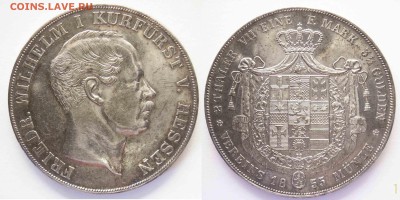 Доппельталер Hessen-Kassel 1855 - 22