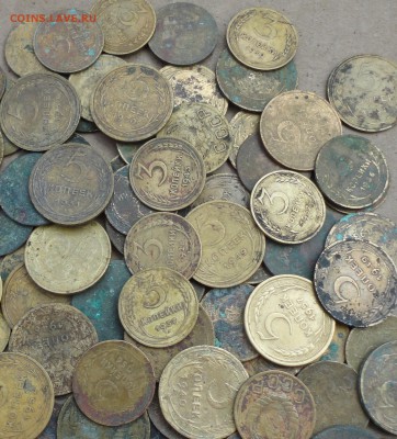 100 монет Советов 3 и 5 копеек до 1957 года. До 18.08.16. - DSC07482.JPG