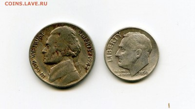 10 центов 1950г + 5 центов 1942г- -- - до20.08 (22-10) - img010