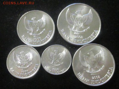 Индонезия набор 5 монет до 19.08.16 - SEyUbA-DFA0