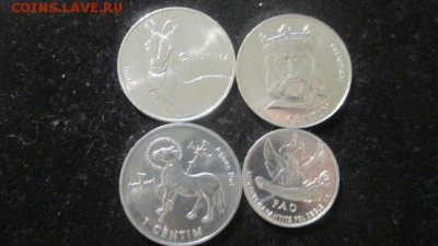 Андорра набор 4 монет до 19.08.16 - Андорра 4 монеты.JPG