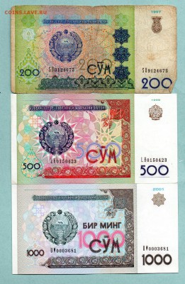 БАНКНОТЫ УЗБЕКИСТАНА. 10 ШТУК До 18.08 22:00 - img161