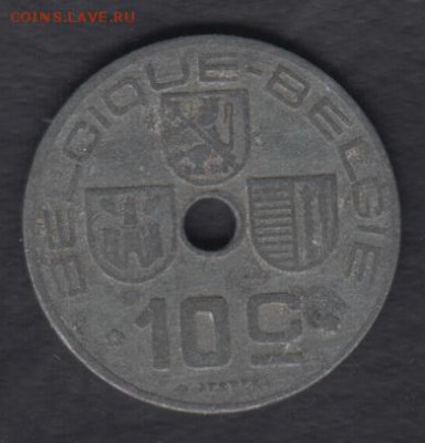 Бельгия 10 сантимов 1942 Фр.-Фл. до 17.08.2016 21-00 - 001