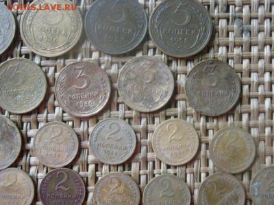 2, 3 и 5 копеек, 23 шт. 1928-1957г. Без повтора. До 22.08.16 - 22.08 050.JPG