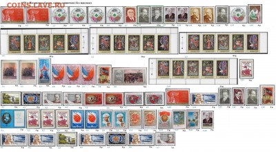 СССР 1974-1975. ФИКС - 1.1975. Блоки, серии, марки