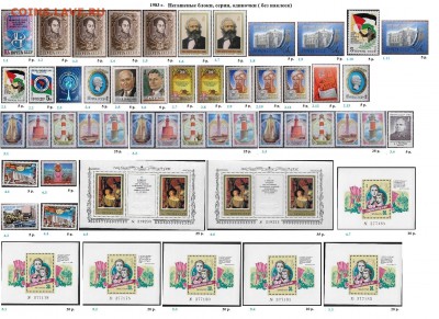 СССР 1983-1984. ФИКС - 1.1983. Блоки