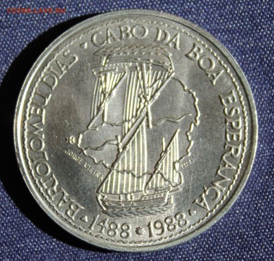 С 1 руб. ПОРТУГАЛИЯ 100 эскудо  1988г.КОРАБЛЬ до 22.08.в 22 - IMG_2700.JPG