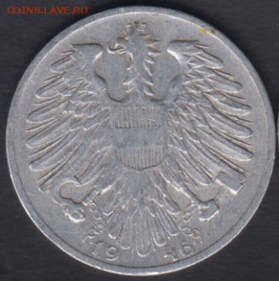 Австрия 1 шиллинг 1946 до 18.08.2016 21-00 - 02