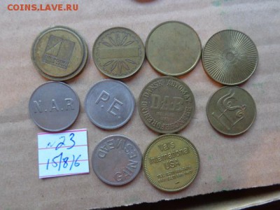 Жетоны  10  шт  № 23    до   22.8  в 21-30 мск - DSC03275.JPG