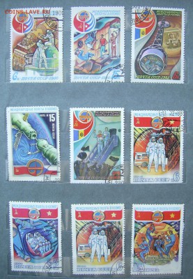 Лот Космос СССР  100+ марок - космос5