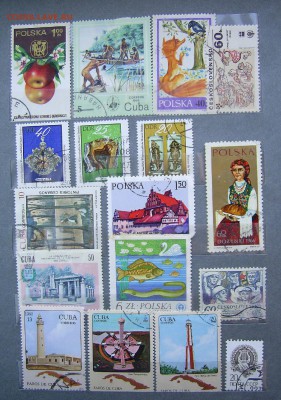 Лот Зарубежные марки 100+марок - заруб6