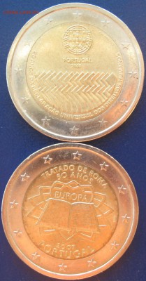 2 евро Португалия юбилейка - IMG_6006.JPG