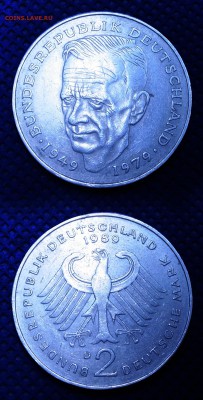 2 Deutsche Mark Kurt Schumacher до 22.08.16 - 21:00 - 2м