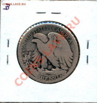 L37 Half Dollar США 1917D Rev. mint. G до 08.12 в 22°° - L37 USA HALF_Reverse Mintmark 1917D G_2