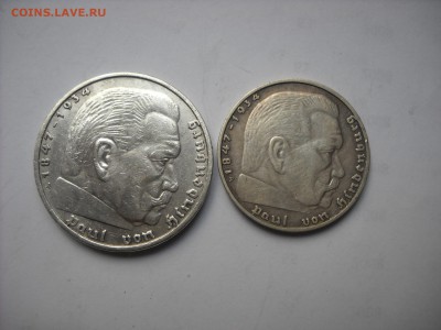 Германия (Третий рейх) 5-2 рейхсмарок, 1938 г. 1939 - DSCN9064[1].JPG