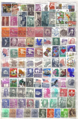 Марки мира 100шт №6 до 20.08 22.00мск - Марки мира 100шт №6