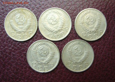 10 копеек 1951 г - 5 штук - 21-08-16 - 23-10 мск - 33