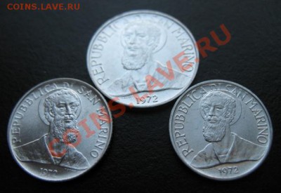 Сан Марино, 1972 г, 1-2-5 л, до 07.12 в 21-30 мск - см 1-5